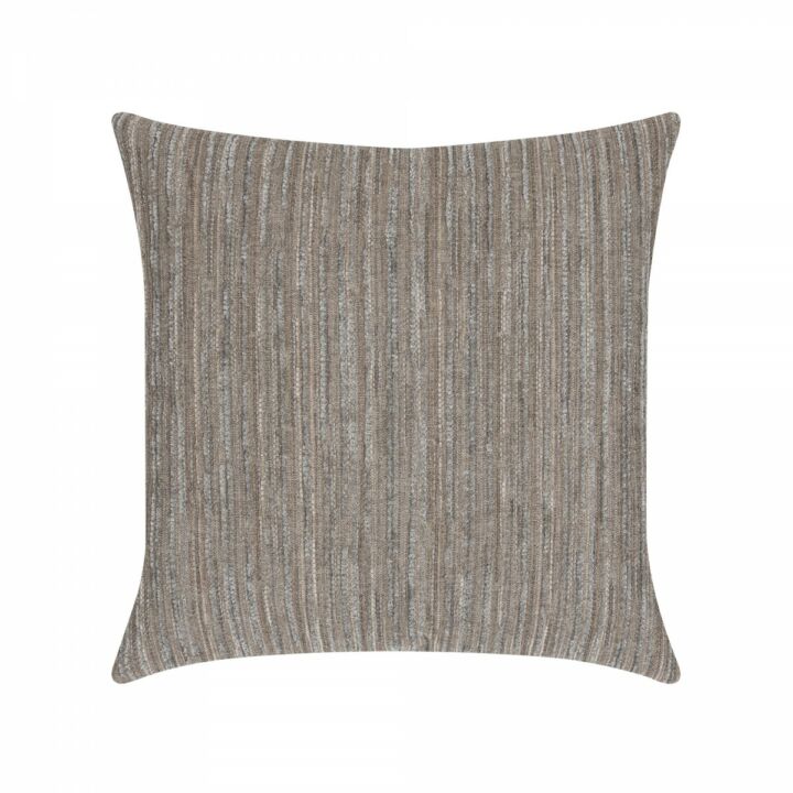 Elaine Smith Luxe Stripe Pewter Toss Pillow