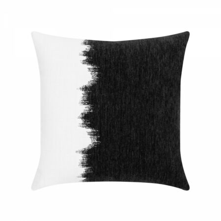 Elaine Smith Transition Charcoal Toss Pillow