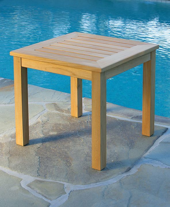 Kingsley Bate Classic 20 Square Side Table-2