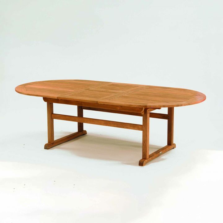 Kingsley Bate Essex 100″ Oval Extension Dining Table