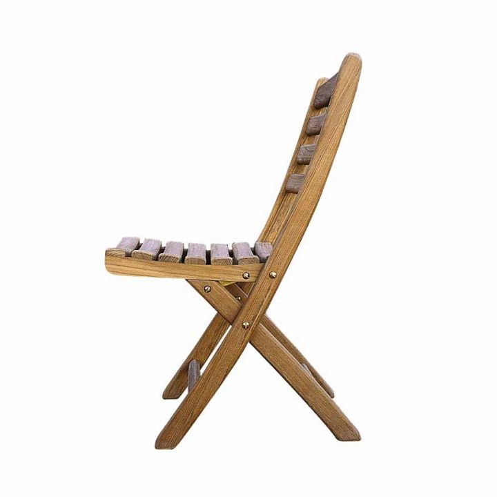 Kingsley Bate Gearheart Folding Side Chair Side View