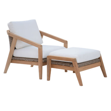 Kingsley Bate Spencer Lounge Chair and Ottoman