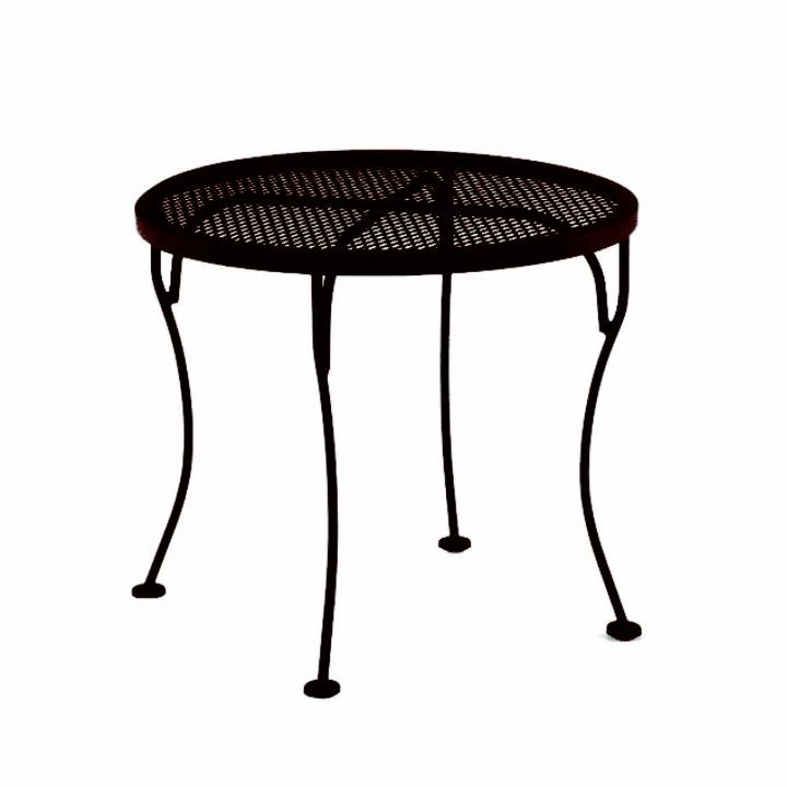 OW Lee 24″ Round Micro Mesh Side Table