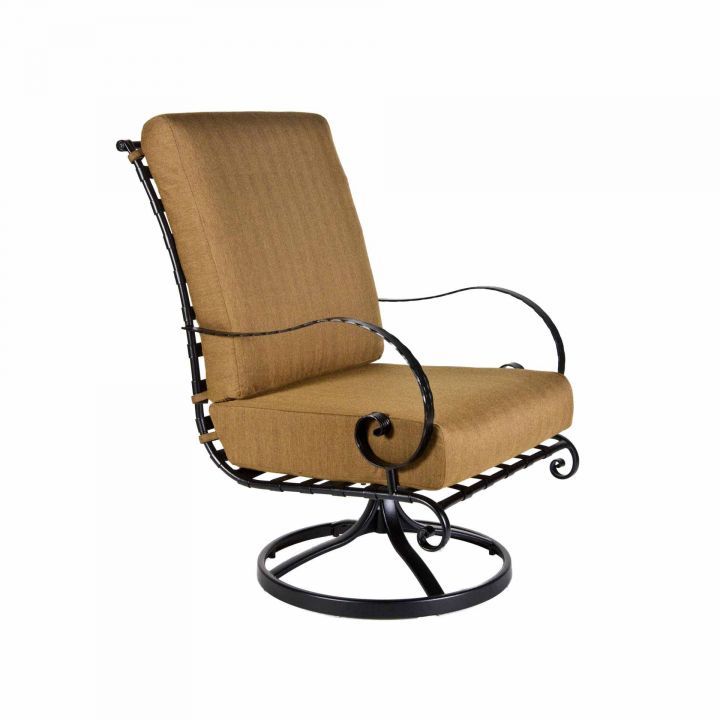 OW Lee Classico Hi-Back Swivel Rocker Lounge Chair