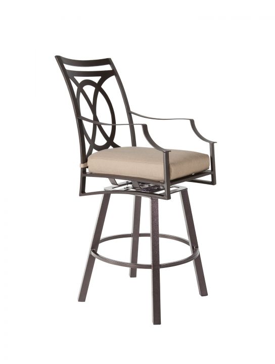 OW Lee Altura Swivel Bar Stool with Arms