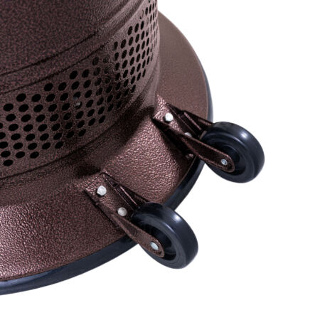 Patio Comfort Bronze Portable Patio Heater Wheel Kit Detail