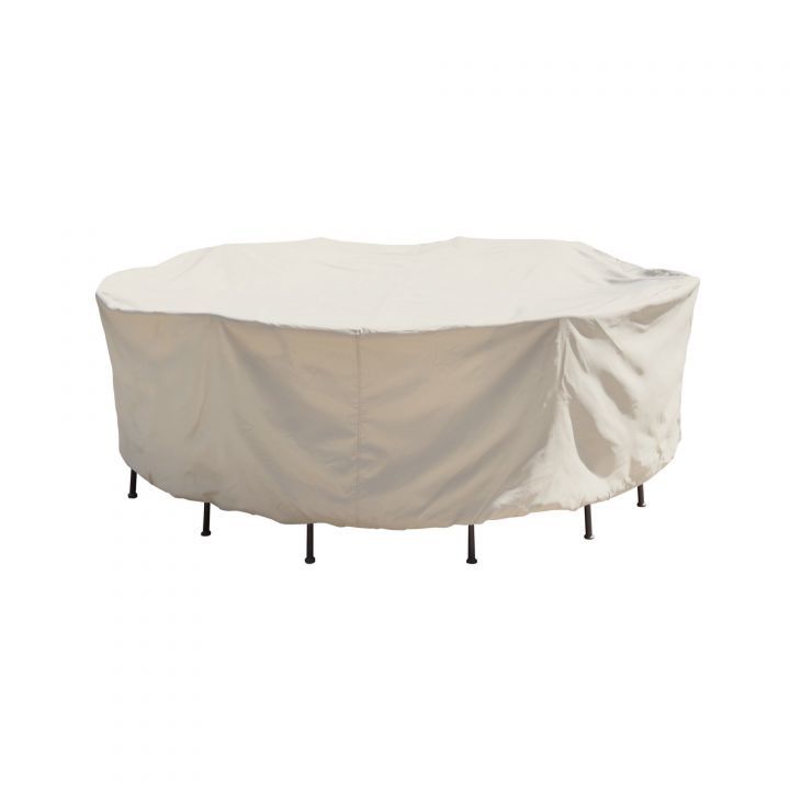 Treasure Garden 54 Round Table with Chairs Protective Cover