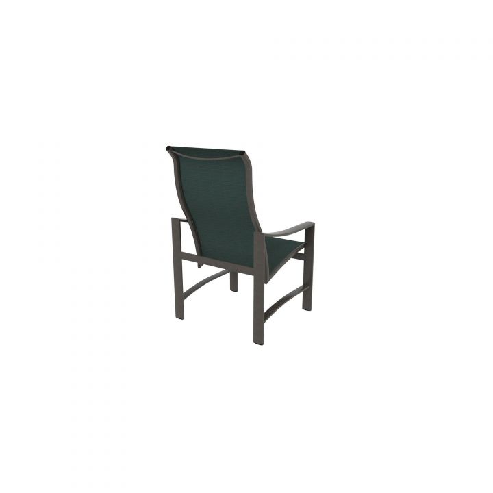 Tropitone Kenzo Sling High Back Dining Chair- Back View