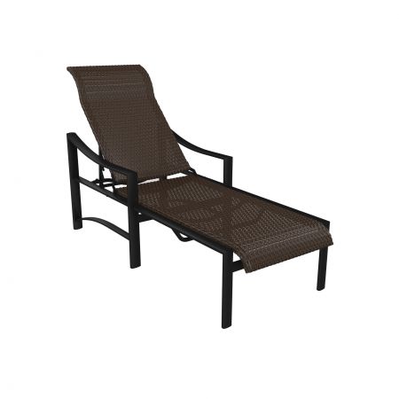Tropitone Kenzo Woven Chaise Lounge Front View