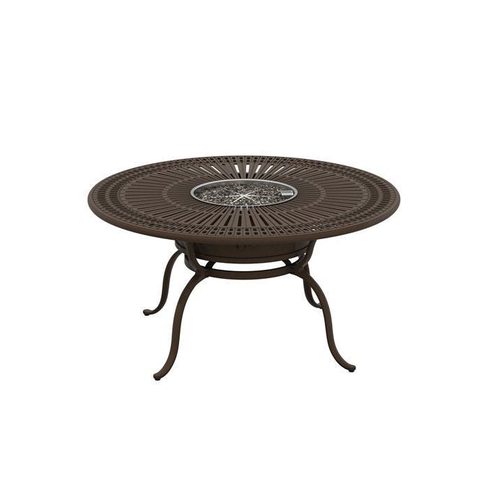Tropitone Spectrum 55 Round Dining Fire Table2